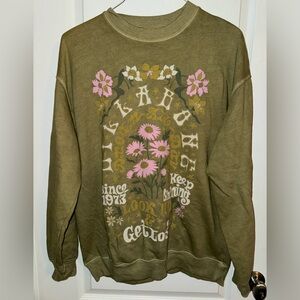 Billabong Get Lost, Keep Shining Since 1973 Sweatshirt Size XS